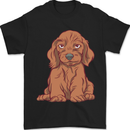 A Dachshund Puppy Dog Mens T-Shirt 100% Cotton Black