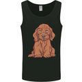 A Dachshund Puppy Dog Mens Vest Tank Top Black