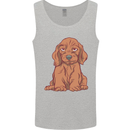 A Dachshund Puppy Dog Mens Vest Tank Top Sports Grey
