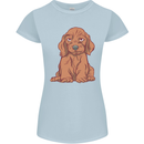 A Dachshund Puppy Dog Womens Petite Cut T-Shirt Light Blue
