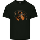 A Dachshund Puppy in a Pocket Dog Kids T-Shirt Childrens Black