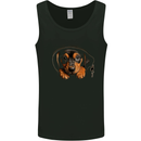 A Dachshund Puppy in a Pocket Dog Mens Vest Tank Top Black
