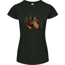 A Dachshund Puppy in a Pocket Dog Womens Petite Cut T-Shirt Black
