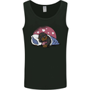 A Dachshund in Bed Dog Mens Vest Tank Top Black