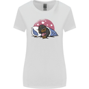 A Dachshund in Bed Dog Womens Wider Cut T-Shirt White