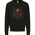 A Demon Spider Halloween Evil Mens Sweatshirt Jumper Black