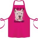 A Dogo Argentino Dog Cotton Apron 100% Organic Pink