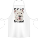 A Dogo Argentino Dog Cotton Apron 100% Organic White