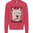 A Dogo Argentino Dog Kids Sweatshirt Jumper Heliconia