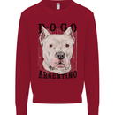 A Dogo Argentino Dog Kids Sweatshirt Jumper Red