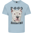 A Dogo Argentino Dog Kids T-Shirt Childrens Light Blue