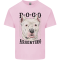 A Dogo Argentino Dog Kids T-Shirt Childrens Light Pink