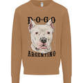 A Dogo Argentino Dog Mens Sweatshirt Jumper Caramel Latte
