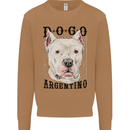 A Dogo Argentino Dog Mens Sweatshirt Jumper Caramel Latte