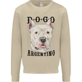 A Dogo Argentino Dog Mens Sweatshirt Jumper Sand