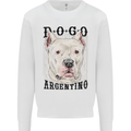 A Dogo Argentino Dog Mens Sweatshirt Jumper White