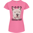 A Dogo Argentino Dog Womens Petite Cut T-Shirt Azalea