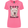 A Dogo Argentino Dog Womens Wider Cut T-Shirt Azalea