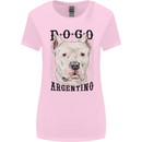 A Dogo Argentino Dog Womens Wider Cut T-Shirt Light Pink