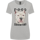 A Dogo Argentino Dog Womens Wider Cut T-Shirt Sports Grey