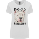 A Dogo Argentino Dog Womens Wider Cut T-Shirt White