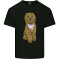 A Doodle Goldendoodle Dog Mens Cotton T-Shirt Tee Top Black