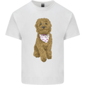 A Doodle Goldendoodle Dog Mens Cotton T-Shirt Tee Top White
