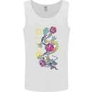 A Dragon With Japanese Text Mens Vest Tank Top White