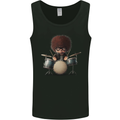 A Drummer Boy Drumming Drum Mens Vest Tank Top Black