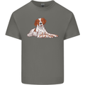 A Epagneul Breton Dog Kids T-Shirt Childrens Charcoal