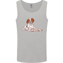 A Epagneul Breton Dog Mens Vest Tank Top Sports Grey