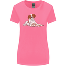 A Epagneul Breton Dog Womens Wider Cut T-Shirt Azalea