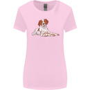 A Epagneul Breton Dog Womens Wider Cut T-Shirt Light Pink