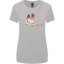A Epagneul Breton Dog Womens Wider Cut T-Shirt Sports Grey