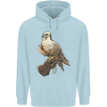 A Falcon Falconry Childrens Kids Hoodie Light Blue