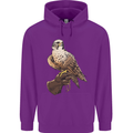 A Falcon Falconry Childrens Kids Hoodie Purple