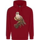 A Falcon Falconry Childrens Kids Hoodie Red