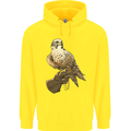 A Falcon Falconry Childrens Kids Hoodie Yellow