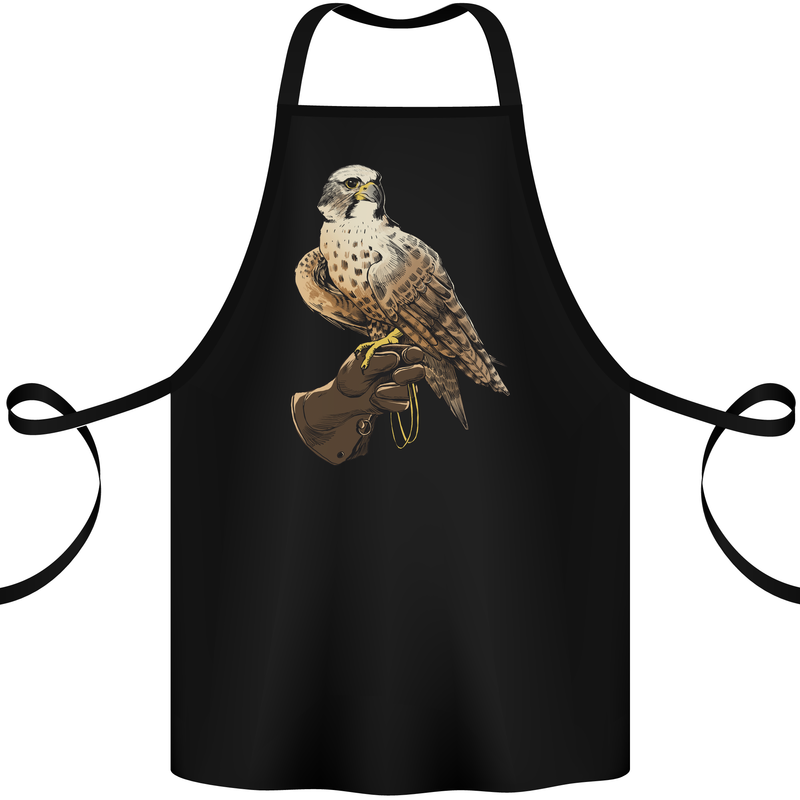 A Falcon Falconry Cotton Apron 100% Organic Black