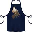 A Falcon Falconry Cotton Apron 100% Organic Navy Blue