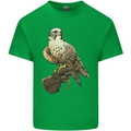 A Falcon Falconry Kids T-Shirt Childrens Irish Green