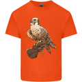 A Falcon Falconry Kids T-Shirt Childrens Orange