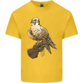 A Falcon Falconry Kids T-Shirt Childrens Yellow