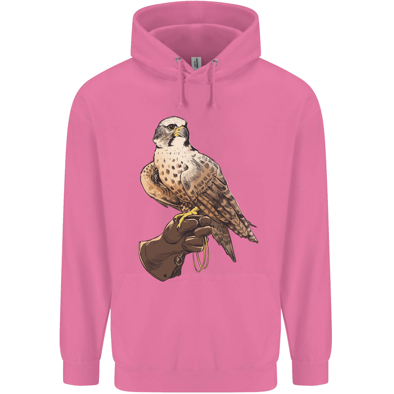 A Falcon Falconry Mens 80% Cotton Hoodie Azelea