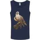 A Falcon Falconry Mens Vest Tank Top Navy Blue