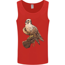 A Falcon Falconry Mens Vest Tank Top Red