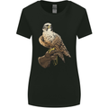 A Falcon Falconry Womens Wider Cut T-Shirt Black