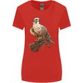 A Falcon Falconry Womens Wider Cut T-Shirt Red