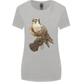 A Falcon Falconry Womens Wider Cut T-Shirt Sports Grey