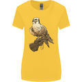 A Falcon Falconry Womens Wider Cut T-Shirt Yellow